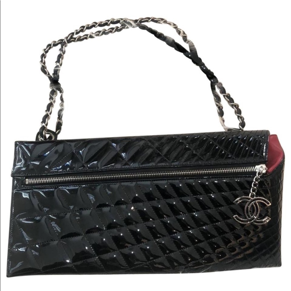 Chanel Kaleidoscope Patent Leather Shoulder Bag